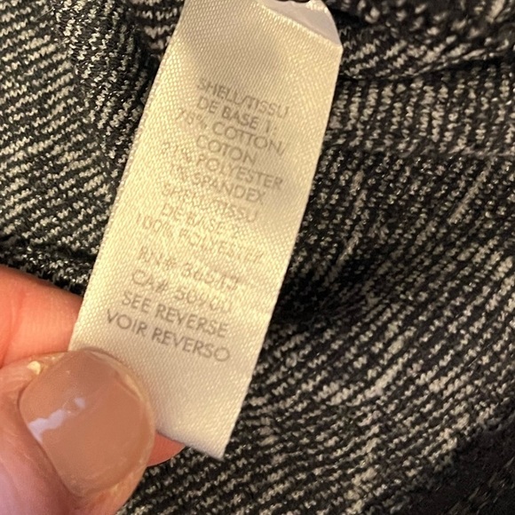 CALVIN KLEIN navy & gray women’s top size M - Picture 3 of 11